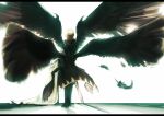  1boy bad_end black_wings cloak dark_persona feathered_wings fire_emblem fire_emblem:_kakusei gimurei multiple_wings my_unit_(fire_emblem:_kakusei) simple_background spoilers sword weapon white wings zettaiiya 