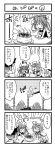  admiral_(kantai_collection) comic greyscale highres i-168_(kantai_collection) i-19_(kantai_collection) i-8_(kantai_collection) kantai_collection kurogane_gin monochrome translated 