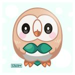  ? animated animated_gif artist_name bird gen_7_pokemon ladycibia no_humans owl pokemon pokemon_(creature) pokemon_(game) pokemon_sm rowlet 