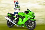  bakuon!! helmet kawasaki kawasaki_raimu knee_pads mitsun motor_vehicle motorcycle vehicle zzr1400 