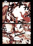  bone cat comic explosion fossil left-to-right_manga monochrome nekobungi_sumire original translation_request 