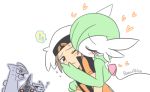  bano_akira blush delcatty gardevoir heart hug kiss lowres pokemon pokemon_(creature) pokemon_(game) pokemon_oras red_eyes sceptile sharpedo sweatdrop yuuki_(pokemon) yuuki_(pokemon)_(remake) 