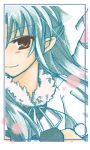  melty_blood minatsu pointy_ears ribbon silver_hair smile tsukihime white_len 