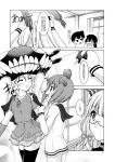  5girls akagi_(kantai_collection) comic kaga_(kantai_collection) kantai_collection makoushi monochrome multiple_girls murakumo_(kantai_collection) page_number shinkaisei-kan translation_request wo-class_aircraft_carrier yukikaze_(kantai_collection) 