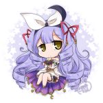  chibi drill_hair granblue_fantasy hair_ribbon noai_nioshi phoebe_(granblue_fantasy) purple_hair ribbon 