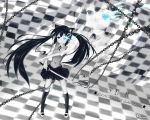  black_rock_shooter k-on! nakano_azusa tagme 