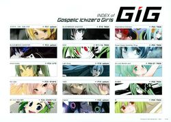  black_rock_shooter black_rock_shooter_(character) bokura_no_16bit_warz_(vocaloid) chan_co chroma_of_wall gumi hatsune_miku index_page kagamine_rin magnet_(vocaloid) megurine_luka meiko noiz_(vocaloid) saitom tansuke u10 vocaloid zerokichi 