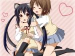  hirasawa_yui k-on! nakano_azusa tagme 