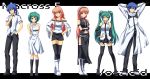  bad_id bare_shoulders blue_eyes blue_hair boots brown_eyes detached_sleeves dress green_eyes green_hair hatsune_miku headset highres kaito long_hair macross macross_frontier megurine_luka pink_hair ponytail ranka_lee saotome_alto scarf sheryl_nome shorts skirt smile thigh-highs thighhighs twintails very_long_hair vocaloid zettai_ryouiki 