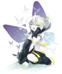  blonde_hair blue_eyes butterfly goni_hane kagamine_len male migikata_no_chou_(vocaloid) open_mouth short_hair solo vocaloid 