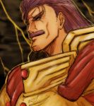  armor fatal_fury king_of_fighters moustache purple_hair snk wolfgang_krauser 