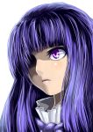  blue_hair frederica_bernkastel hair_over_one_eye purple_eyes solo umineko_no_naku_koro_ni violet_eyes 
