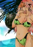  food fruit macross macross_frontier oka_(thanmore3cm) sheryl_nome swimsuit visor visor_cap watermelon 