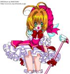  antenna_hair card_captor_sakura kinomoto_sakura maetaku pixel_art 