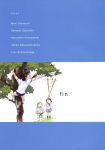  back_cover dougi gym_uniform highres multiple_girls naruko_hanaharu original paper_airplane scan school_uniform stick tree 