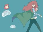  gake_no_ue_no_ponyo long_hair ponyo ponyo_on_the_cliff_by_the_sea red_hair redhead striped studio_ghibli 