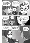  comic glasses greyscale left-to-right_manga monochrome nekobungi_sumire translated 