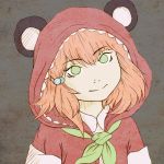  1girl cute czechonski ears hoodie imaginatoria kawaii marcin mimi panda smile 