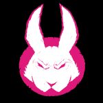  absurdres d.va_(overwatch) efm_victornix highres logo overwatch pink rabbit sticker 
