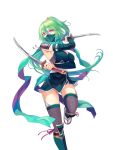  bloodline green_hair ninja spring_(bloodline) tagme 