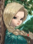  blonde_hair blue_eyes braid cape dragon_quest dragon_quest_v long_hair pon single_braid 