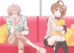  ageha asahina_futo brothers_conflict brown_eyes brown_hair hinata_ema 