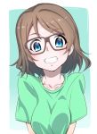  blue_eyes glasses grey_hair love_live! love_live!_sunshine!! short_hair watanabe_you 