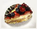  blackberry_(fruit) blueberry cherry dessert food food_focus fruit pie realistic strawberry sweets tomiyama_akiji 