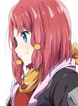  1girl highres redhead rose_(tales) short_hair smile solo srssrm tales_of_(series) tales_of_zestiria 