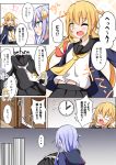  2girls acchii_(akina) comic commentary_request highres kantai_collection multiple_girls remodel_(kantai_collection) satsuki_(kantai_collection) translated yayoi_(kantai_collection) 
