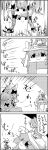  /\/\/\ 2girls 4koma animal_ears braid cat_ears cat_tail cirno comic commentary daiyousei empty_eyes exercise fairy_wings greyscale highres ice ice_wings kaenbyou_rin letty_whiterock monochrome multiple_girls multiple_tails pelvic_thrust person_on_head scarf short_hair sit-up tail tani_takeshi touhou translated trembling twin_braids two_tails wind_chime wings yukkuri_shiteitte_ne |_| 