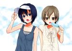  crossdressing hair_ornament hairpin mako-chan_(minami-ke) makoto_(minami-ke) minami-ke minami_touma popsicle reverse_trap rio_(usagiya) short_hair trap 