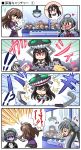 ! !! &gt;_&lt; +++ /\/\/\ 0_0 3girls :&lt; ahoge akagi_(kantai_collection) anger_vein aoba_(kantai_collection) ashigara_(kantai_collection) batsubyou beret black_hair blonde_hair blush brown_hair character_doll closed_eyes comic commentary crying d.a error_musume futon girl_holding_a_cat_(kantai_collection) glasses grey_hair hairband harusame_(kantai_collection) hat hatsuyuki_(kantai_collection) headgear heart highres inazuma_(kantai_collection) kaga_(kantai_collection) kantai_collection kirishima_(kantai_collection) kiyoshimo_(kantai_collection) long_hair long_sleeves multiple_girls nagato_(kantai_collection) o_o open_mouth pink_hair red_eyes school_uniform serafuku shimakaze_(kantai_collection) shinkaisei-kan silent_comic snort sparkle spoken_exclamation_mark spoken_person streaming_tears tears tenryuu_(kantai_collection) translated trembling twintails ushio_(kantai_collection) wo-class_aircraft_carrier |_| ||_|| 