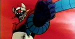 70s animated animated_gif battle building character_request destruction epic lowres mazinger_z mazinger_z_(mecha) mecha oldschool rocket_punch science_fiction super_robot tagme traditional_media translation_request 