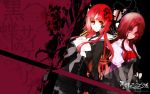  kokuchou_no_psychedelica minato_ai red_eyes red_hair yuiga_satoru 