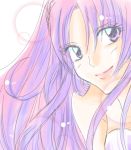  1girl celes_(milklate) commentary_request long_hair original purple_hair smile solo violet_eyes 