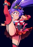  absurdres commentary_request cure_magical high_kick highres izayoi_liko kicking mahou_girls_precure! otokamu precure ruby_(stone) ruby_style 