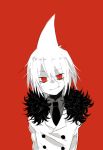  albino eyes formal melone_(melonenbrot) pixiv_sample red_eyes shark suit syake_(wadanohara) white_hair 