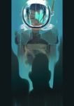  1girl androgynous cable child eleven_(stranger_things) helmet highres jn3 lips multiple_boys realistic reflection science_fiction scientist scuba_gear sensor sensory_deprivation short_hair spoilers stranger_things tank_(container) tube vest water window 