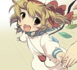  contemporary flandre_scarlet hand_holding hands holding_hands oto school_uniform serafuku touhou 