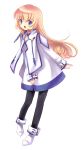 bad_id blue_eyes blush colette_brunel ebi_shamo happy long_hair pantyhose pink_hair smile tales_of_(series) tales_of_symphonia 