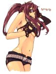  hotpants itsutsu mound_of_venus oekaki short_shorts shorts tengen_toppa_gurren_lagann under_boob underboob yoko_littner yoko_ritona 