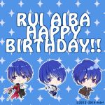  aiba_rui blue_eyes blue_hair kirishima_sou marginal_#4 