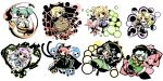  chibi danmaku horn hoshiguma_yuugi kaenbyou_rin kisume komeiji_koishi komeiji_satori kurodani_yamame mizuhashi_parsee reiuji_utsuho sanoharu touhou 