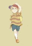  bag blonde_hair blue_eyes hat lucas male mother_(game) mother_3 simple_background smile 