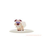 animated animated_gif claws dog evolution fangs fur glowing glowing_eyes kressent_rhodes looking_at_viewer lycanroc pokemon pokemon_(creature) pokemon_(game) pokemon_sm red_eyes rockruff transformation 