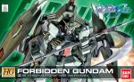  bandai box_art forbidden_gundam gundam gundam_seed machinery morishita_naochika no_humans scythe shield weapon 