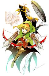  blonde_hair blue_eyes linkle long_hair looking_at_viewer midna midna_(true) orange_hair smile tak_(karasuki) the_legend_of_zelda the_legend_of_zelda:_twilight_princess zelda_musou 