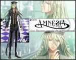  amnesia_(idea_factory) green_eyes green_hair hanamura_mai ukyou_(amnesia) 