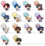  6+boys :3 :d animal_ears aqua_hair black_hair blonde_hair blue_eyes blue_hair brown_hair candy cat_ears cat_tail chibi dog_ears dog_tail doudanuki_masakuni eyepatch fox_tail hat heart heshikiri_hasebe hood horikawa_kunihiro ichigo_hitofuri izumi-no-kami_kanesada k_(shinya90) kasen_kanesada kashuu_kiyomitsu kemonomimi_mode kogitsunemaru lollipop male_focus mikazuki_munechika multiple_boys musical_note ookurikara open_mouth purple_hair raccoon_ears raccoon_tail red_eyes sailor_collar sailor_hat sample scar shokudaikiri_mitsutada shorts smile sparkle tail touken_ranbu tsurumaru_kuninaga violet_eyes white_hair yamanbagiri_kunihiro yamato-no-kami_yasusada yellow_eyes 